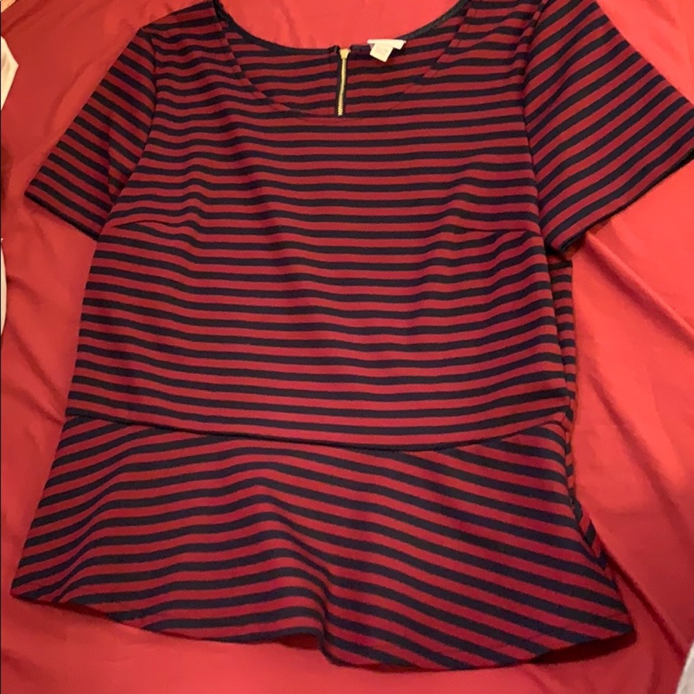 Peplum top